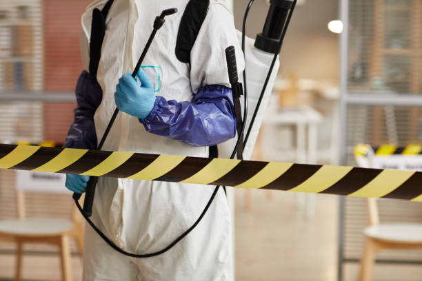 Professional Biohazard Cleanup technician working in Hudson, OH